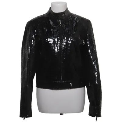 Veste (Noir) de Pacha Cuir, Polyester, Viscose