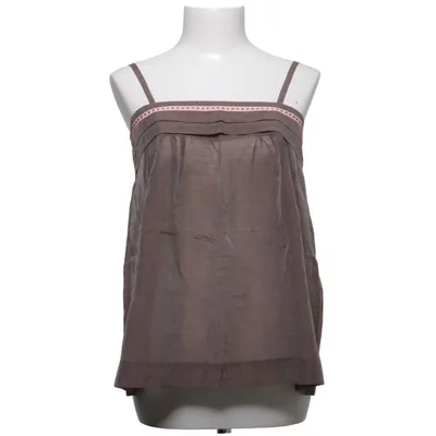 Tanktop (Bruin) van Orla Kiely Katoen, Zijde