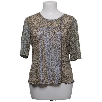 Top (Beige, Bruin, Blauw) van Taifun Collection Elastaan, Polyester