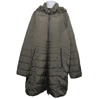 Winter coat (Gray, Green) from Samoon Polyester