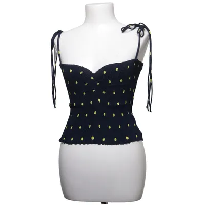 Crop top (Blauw, Geel) van Zara
