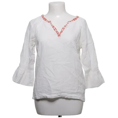 Blouse (Blanc) de Lanius Coton, Lin