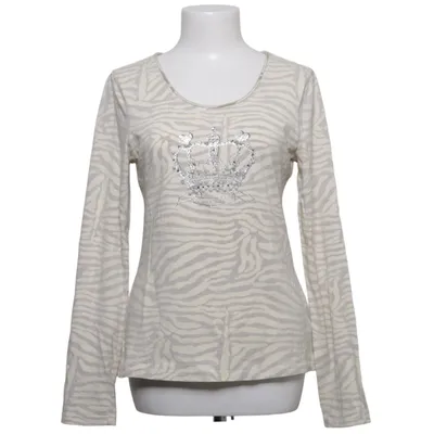 Langærmet t-shirt (Beige, Grå) fra Ambiente Bomuld, Elastan
