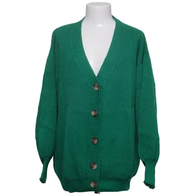 Cardigan (Grøn) fra Fame Akryl