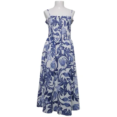 Jurk (Blauw, Wit) van H&M Elastaan, Polyester