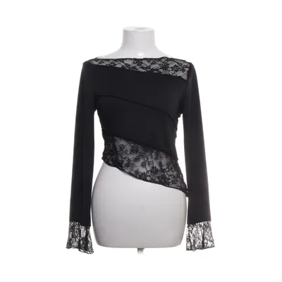 Top (Sort) fra Shein Elastan, Polyester