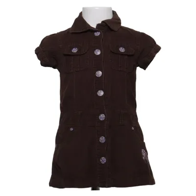 Robe chemise (Marron) de Dopo Dopo Coton