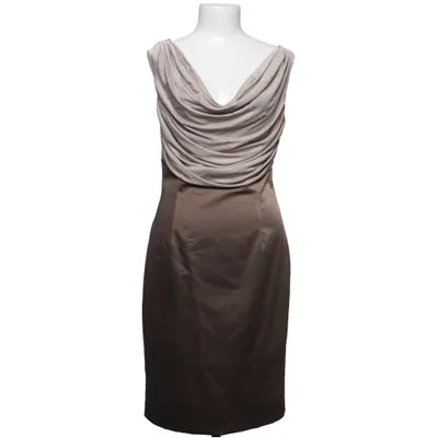 Jurk (Bruin) van Patrizia Dini Katoen, Elastaan, Polyester, Viscose