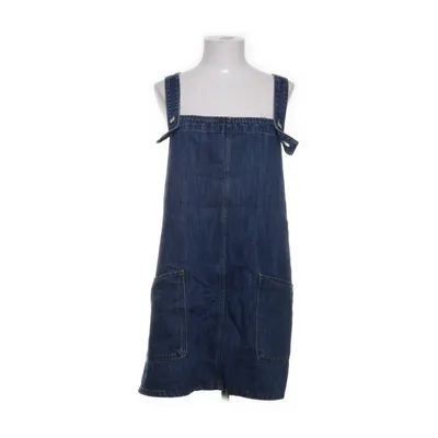 Hängselklänning (Blå) från Mango Denim Bomull