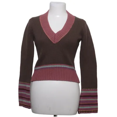 Pullover (Brun, Rosa, Flerfärgad) från Naf Naf Akryl, Ull