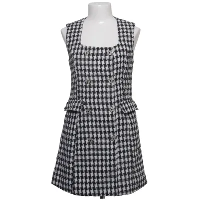 Dress (Black, White) from Cider Polyester