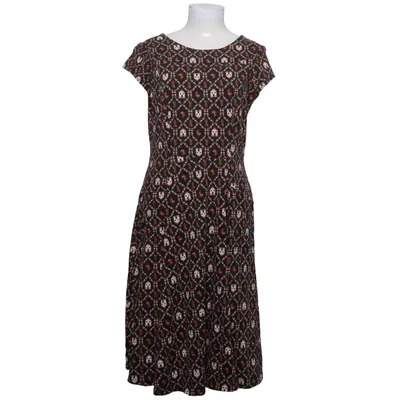Robe (Noir, Multicolore) de Blutsgeschwister Élasthane, Coton biologique