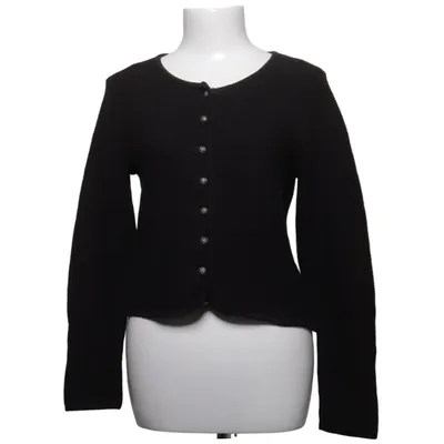 Cardigan (Black) from Country Line Acrylic, Cotton
