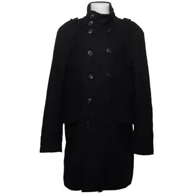 Frakke (Sort) fra Heaven Kashmir, Nylon, Polyester, Uld