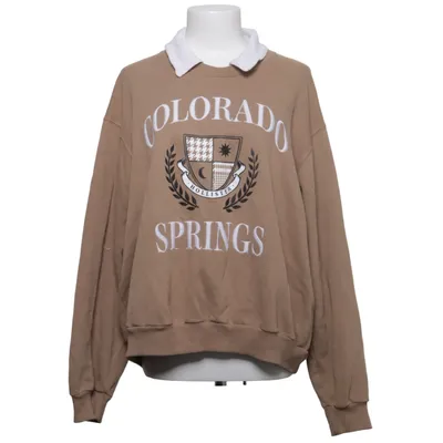 Collegetröja (Beige) från Hollister Bomull, Polyester