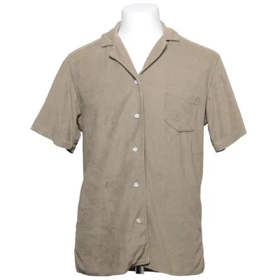 Kortärmad skjorta (Beige) från John Henric Bomull