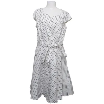 Klänning (Vit, Svart) från Dress Tells Bomull, Elastan