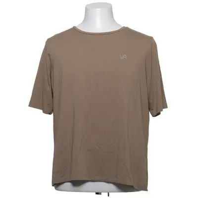 T-shirt (Beige) van VA Milano Katoen, Elastaan, Modal