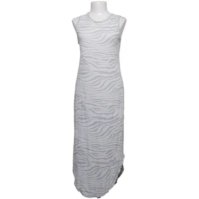 Dress (White, Gray) from Lo-ika Cotton