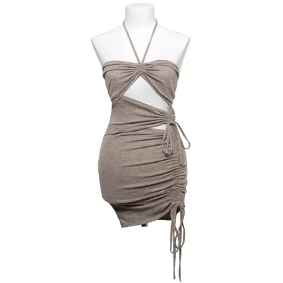 Klänning (Drawstring Cut Dress) från NLY One Elastan, Polyester