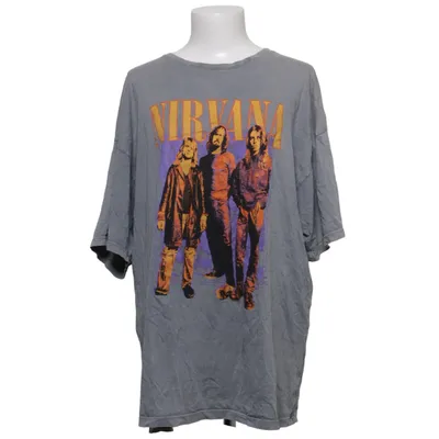 T-shirt (Grå, Flerfarvet) fra Nirvana