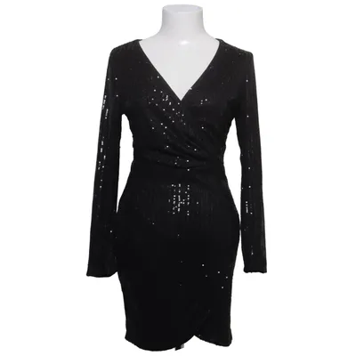 Cocktailjurk (Zwart, Zilver) van CBR Katoen, Polyester