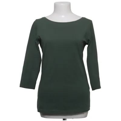 T-shirt à manches longues (Vert) de WE Fashion Coton, Élasthane