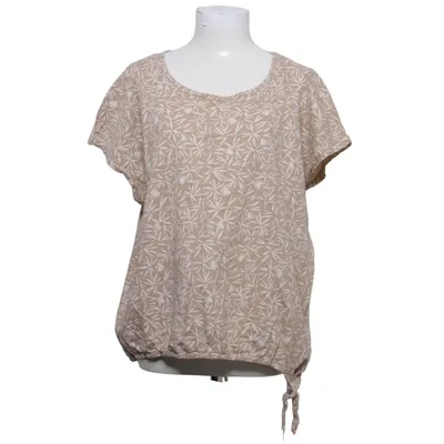 Haut (Beige, Blanc) de Sheego Casual Coton