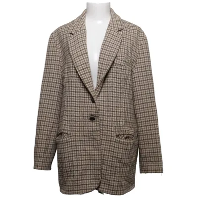Blazer (Beige, Brun) fra Chris Akryl, Nylon, Polyester, Uld