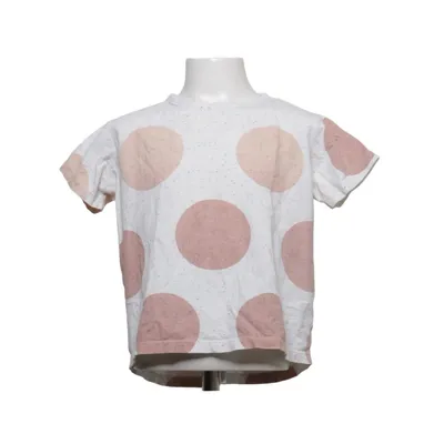 T-shirt (White, Pink, Multicolored) from Cactico Cotton