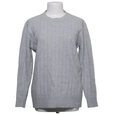 Pull-over (Gris) de Amo&Roma Coton, Élasthane, Viscose
