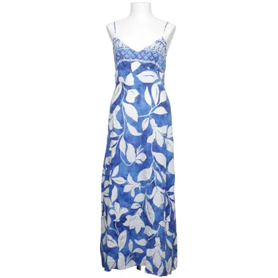 Robe longue (Bleu, Blanc, Multicolore) de Zara Lin, Viscose
