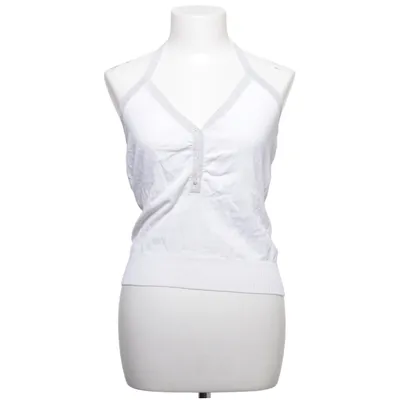 Halter neck top (White, Gray) from Ferrante Elastane, Viscose