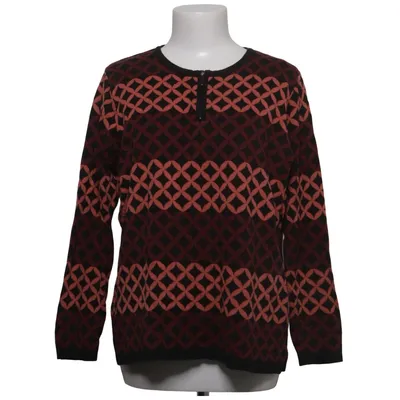 Sweater (Black, Red, Multicolored) from Signature Acrylic, Cotton