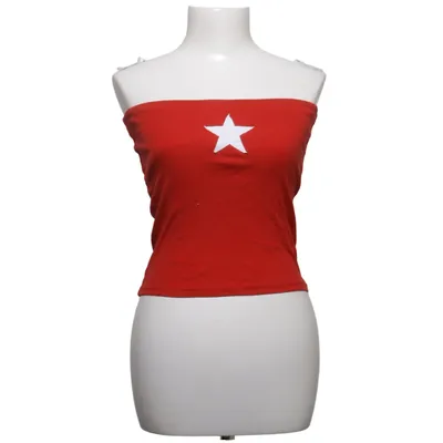 Tube Top (Rot, Weiß) von Subdued Baumwolle