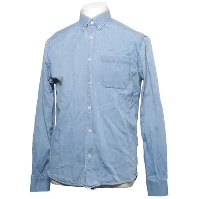 Denim blouse (Blauw) van These Glory Days Katoen