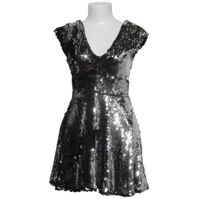 Cocktailjurk (Zwart, Zilver) van Club L Polyester