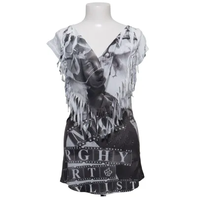 Top (Black, White) from Morghy Art Stylist