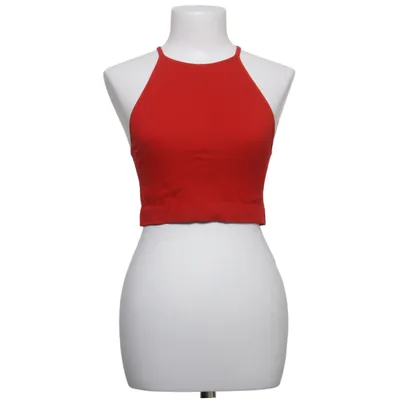Crop top (Red) from Bozzolo Elastane, Polyamide