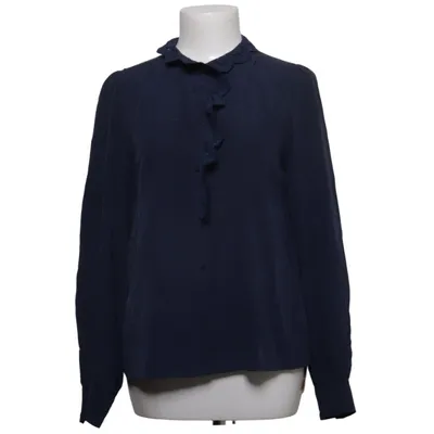 Blouse (Blauw) van Sézane Polyester, Zijde