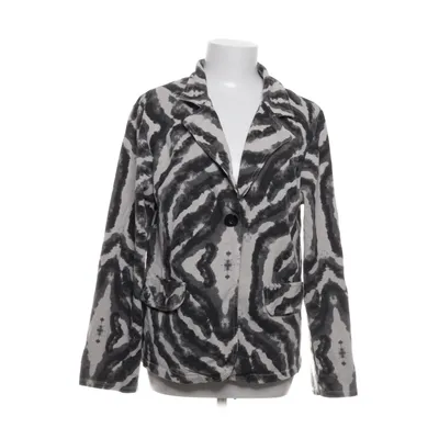 Kavaj (Grå, Vit, Svart) från Zebra Bomull