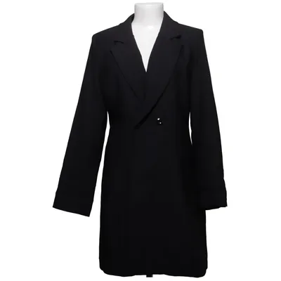 Jas (Zwart) van Hoss x NA-KD Elastaan, Polyester