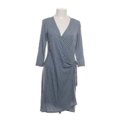 Robe portefeuille (Bleu, Blanc, Multicolore) de ESPRIT Élasthane, Viscose