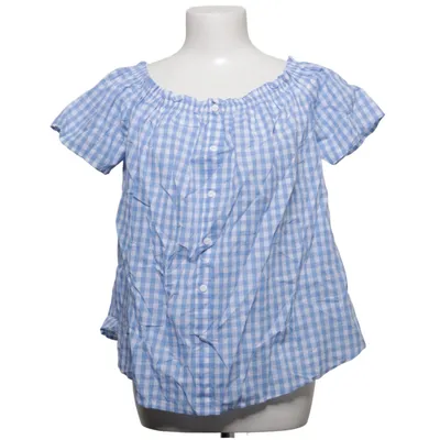 Blouse maternité (Bleu, Blanc) de New Look Maternity Coton
