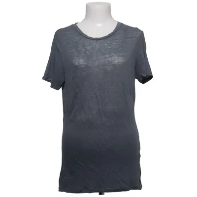 T-shirt (Grijs) van Daniele Fiesoli Elastaan, Linnen