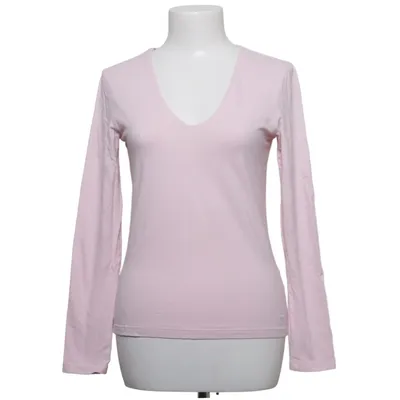 Langærmet t-shirt (Pink) fra East West Bomuld, Elastan