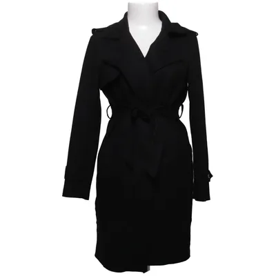 Trenchcoat (Sort) fra King of Fashion Elastan, Polyester