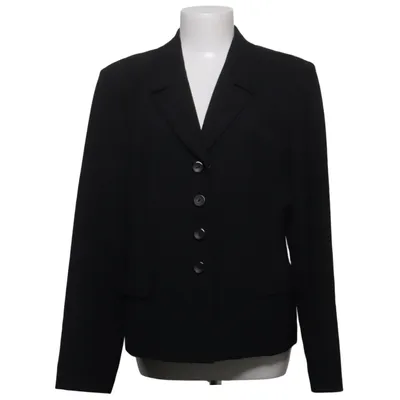 Blazer (Zwart) van Promise Elastaan, Polyester, Wol
