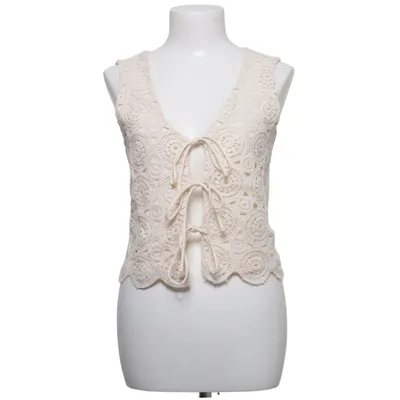 Gilet (Beige) van Stradivarius Katoen, Polyester
