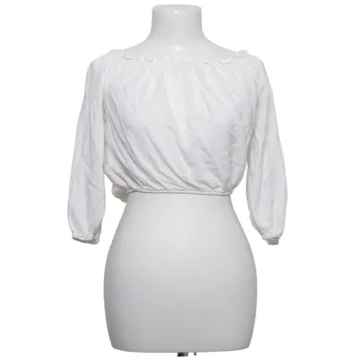 Blouse (Wit) van Brandy Melville Viscose
